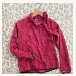 columbia pink fleece jacket